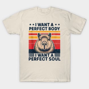 i want a perfect body i want a perfect T-Shirt